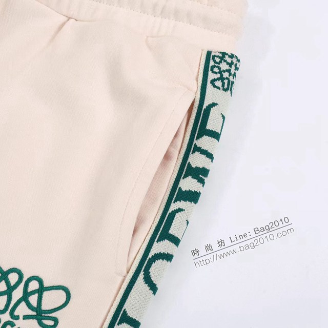 Loewe專櫃羅意威2023FW新款刺繡織帶衛褲 男女同款 tzy3070